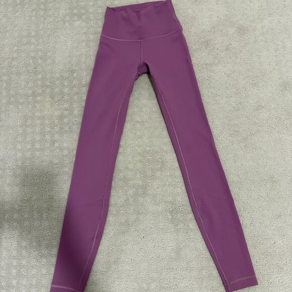 Lululemon Wunder Train High-Rise Tight 28" Vintage Plum EXCELLENT condition - Picture 5 of 9